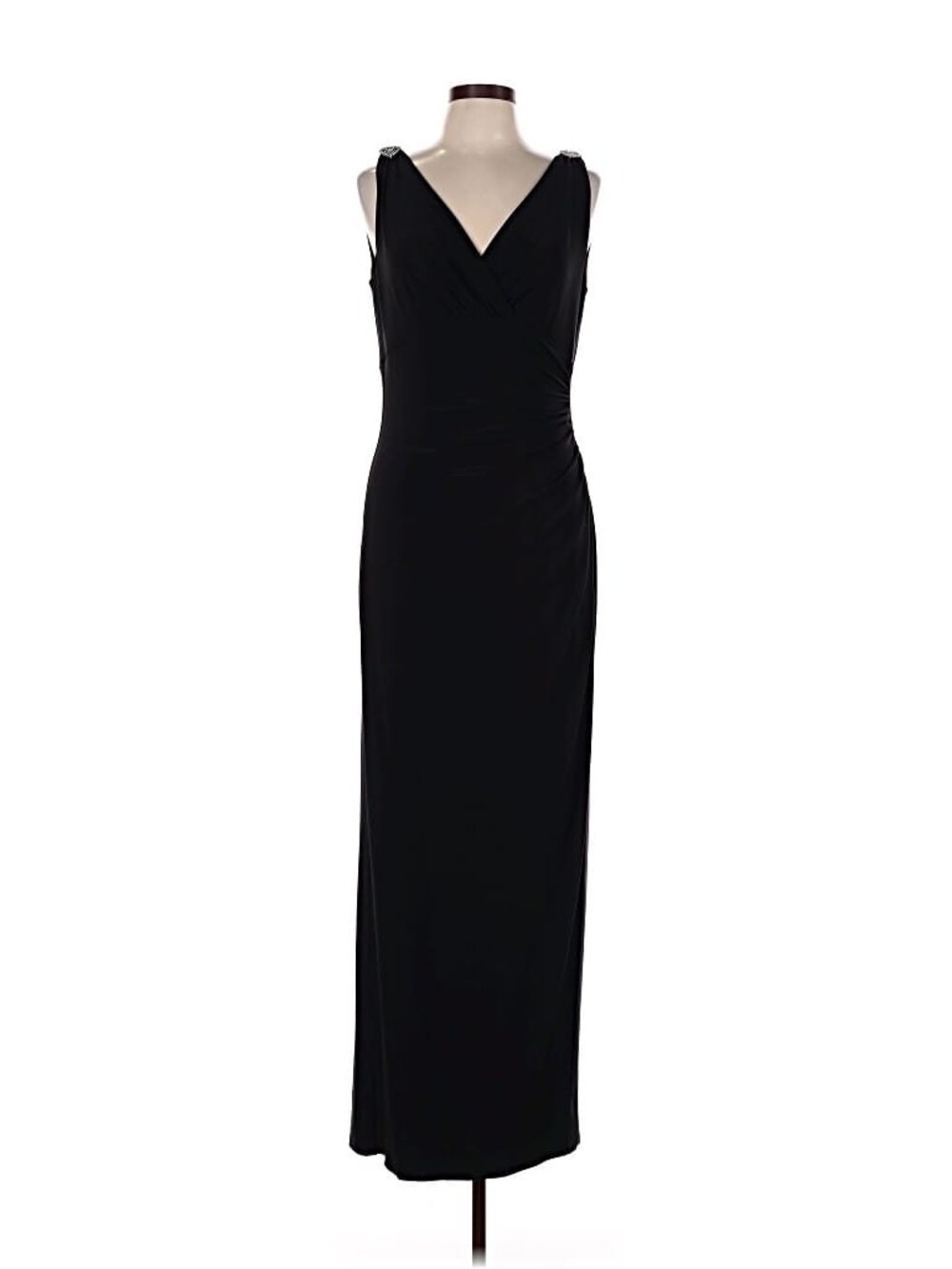 ✨ Lauren Ralph Lauren black formal maxi dress in women’s size 12.